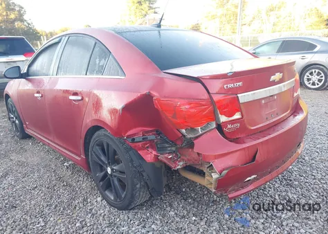 2013 Chevrolet Cruze Ltz from USA, damaged, VIN 1G1PG5SB4D7157574